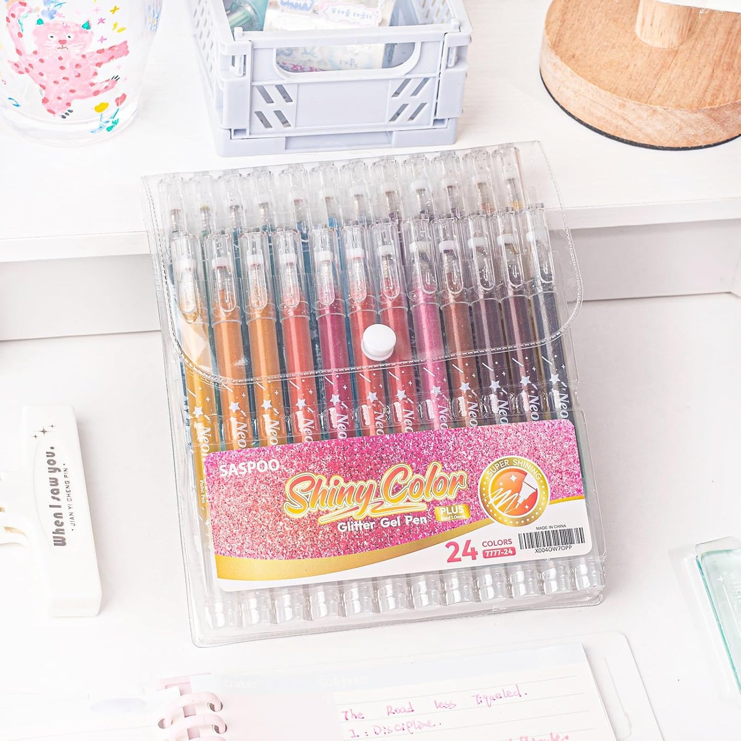 Vibrant Glitter Gel Pen Collection β¨π¨