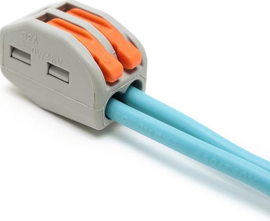 4 PCs Wire Terminal Block Brass Crimp Connector π§π