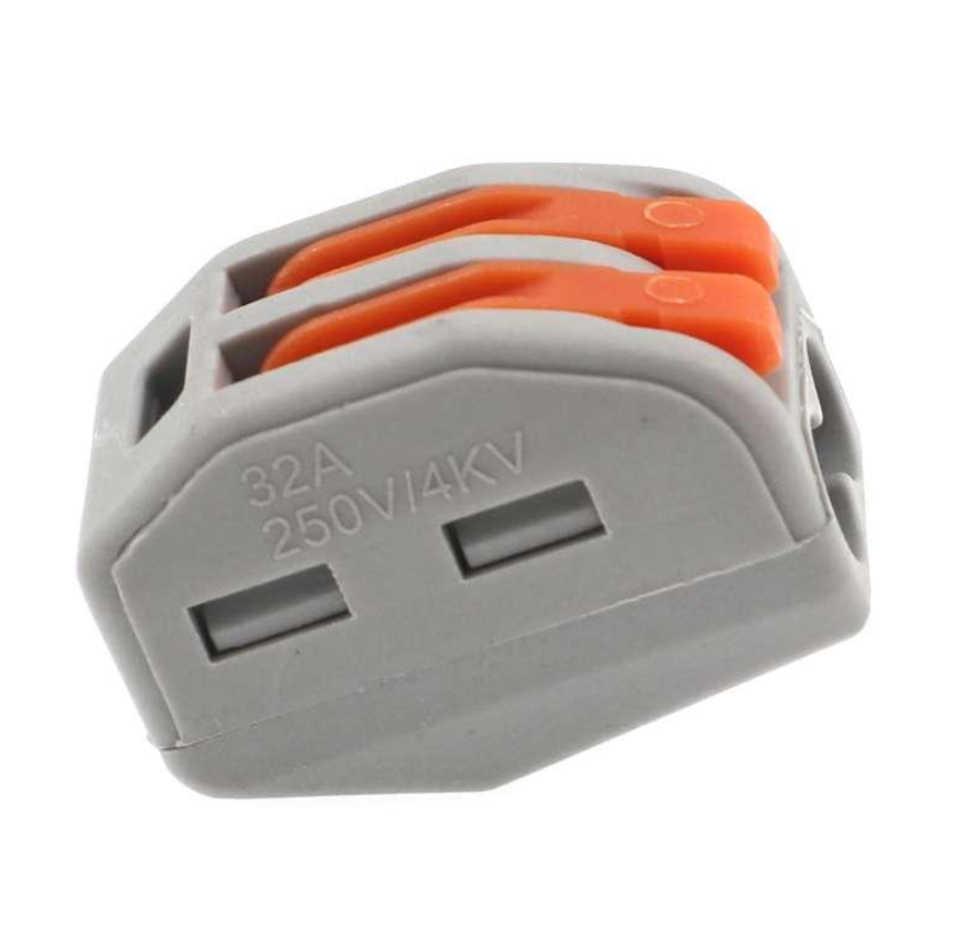 4 PCs Wire Terminal Block Brass Crimp Connector š§š