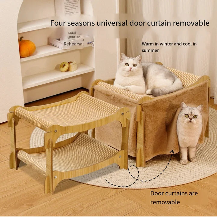 2 Tier Cat Hammock Bed