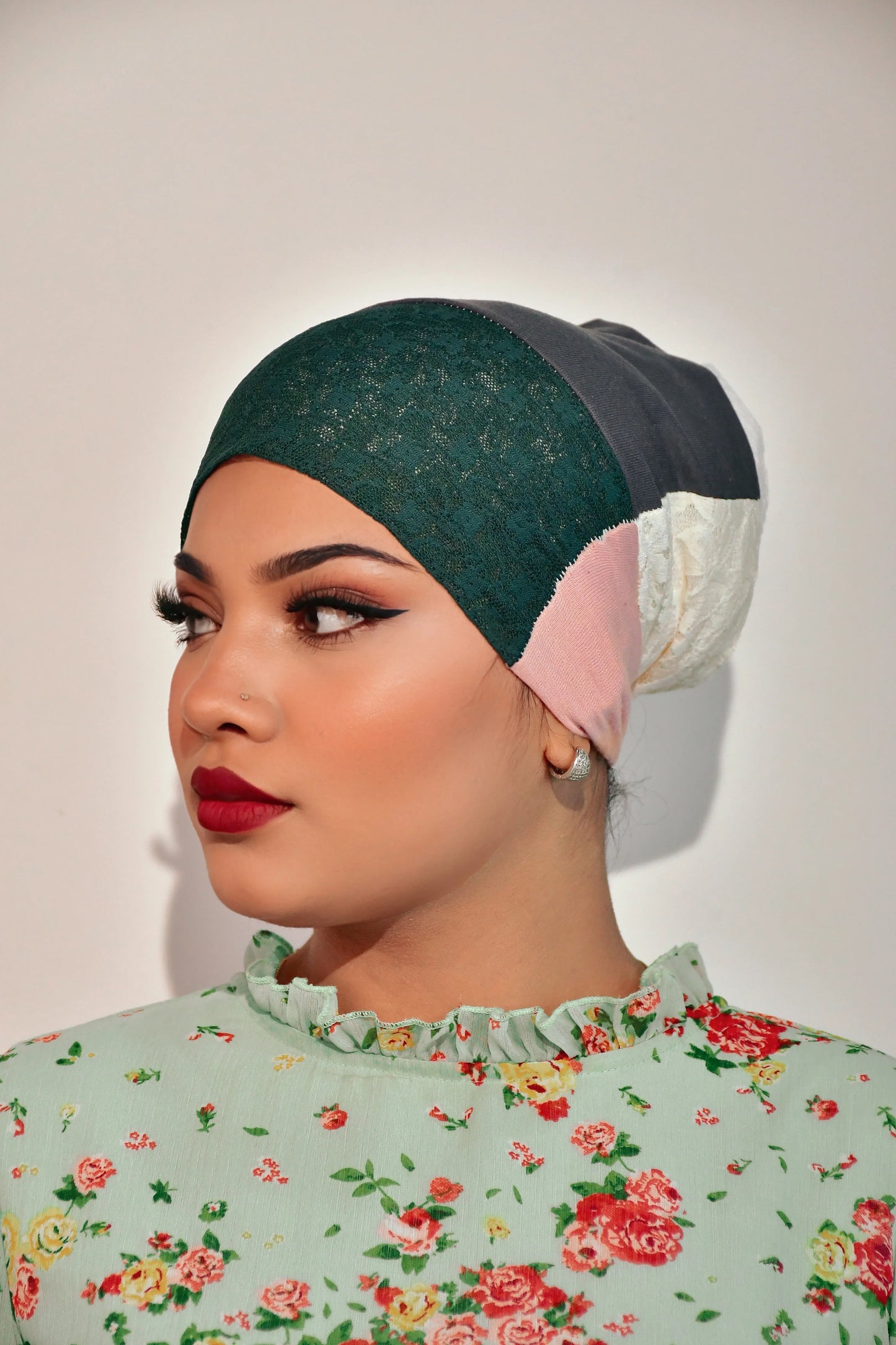 4 in 1 hijab Cap