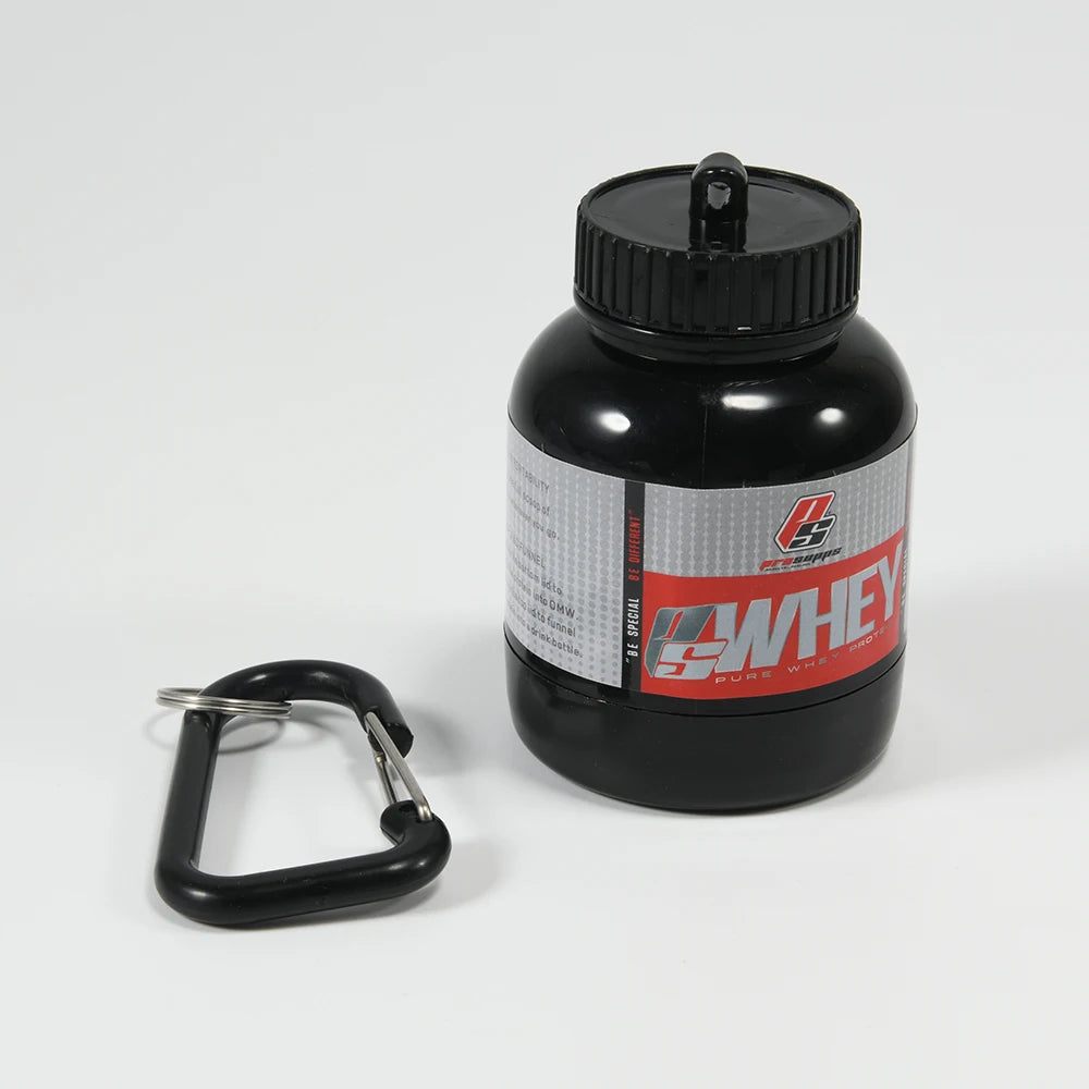 Mini Portable Protein Powder Key Chain