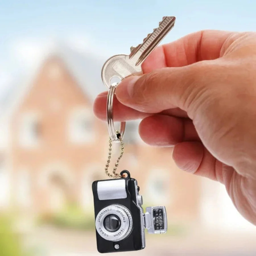 2 in1 Camera Keychain And Necklace