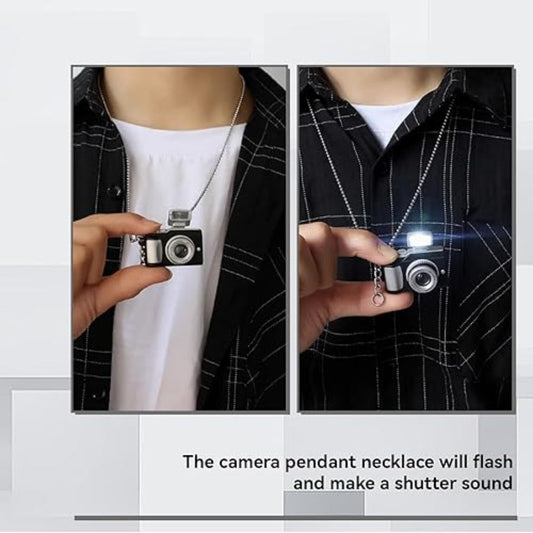 2 in1 Camera Keychain And Necklace