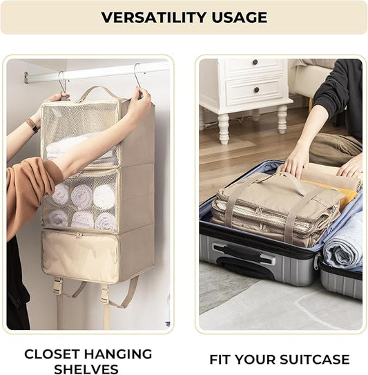 Extra Large Hanging Luggage Organizer