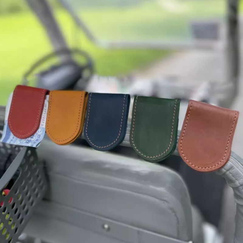 &nbsp;Leather Magnetic Money Clip