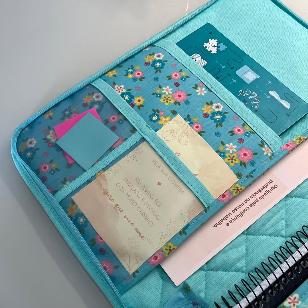 The Ultimate Travel organizer folder  Pouch  with zipper