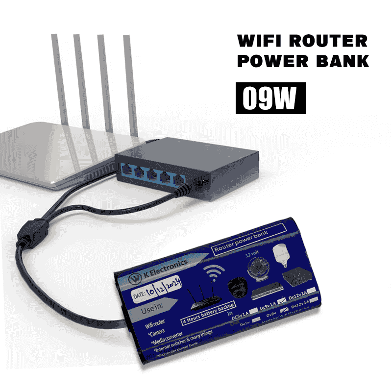 9W Wifi Router Power Bank