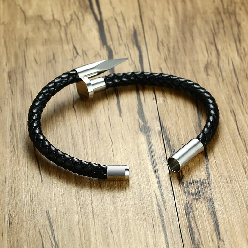 Tip Braided Nail Bracelet 🔩✨