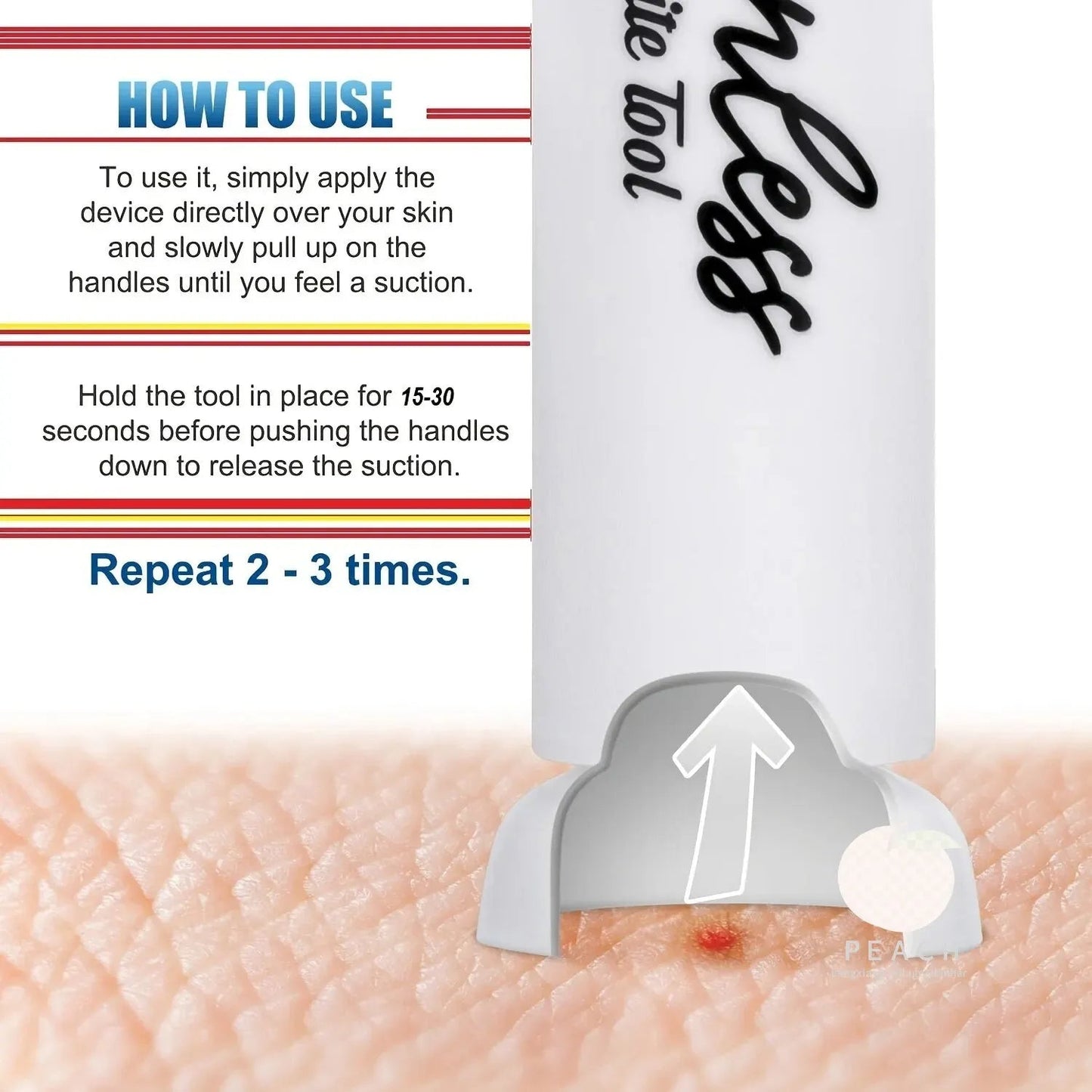 Insect Bite Relief Suction Tool
