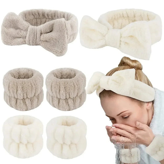 Soft Spa Headband Set