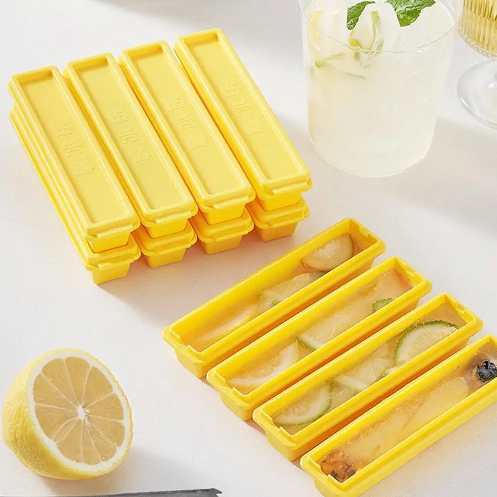 Silicone Ice Stick Molds Set ( Pack of 6 )