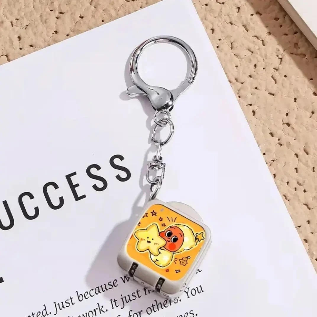 Cute Cartoon Kitty Keychain