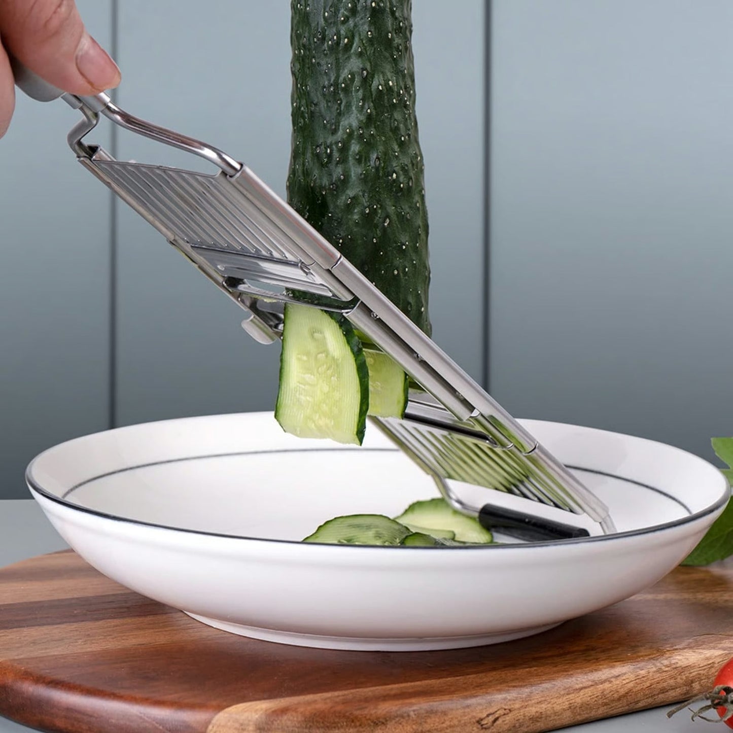Stainless Steel Vegetable Slicer & Grater