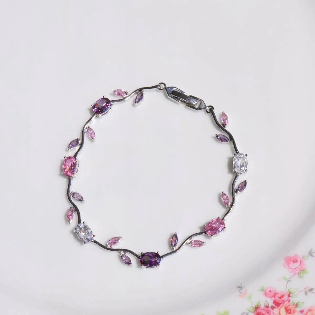 Tulip Flower Bracelet🌷💎