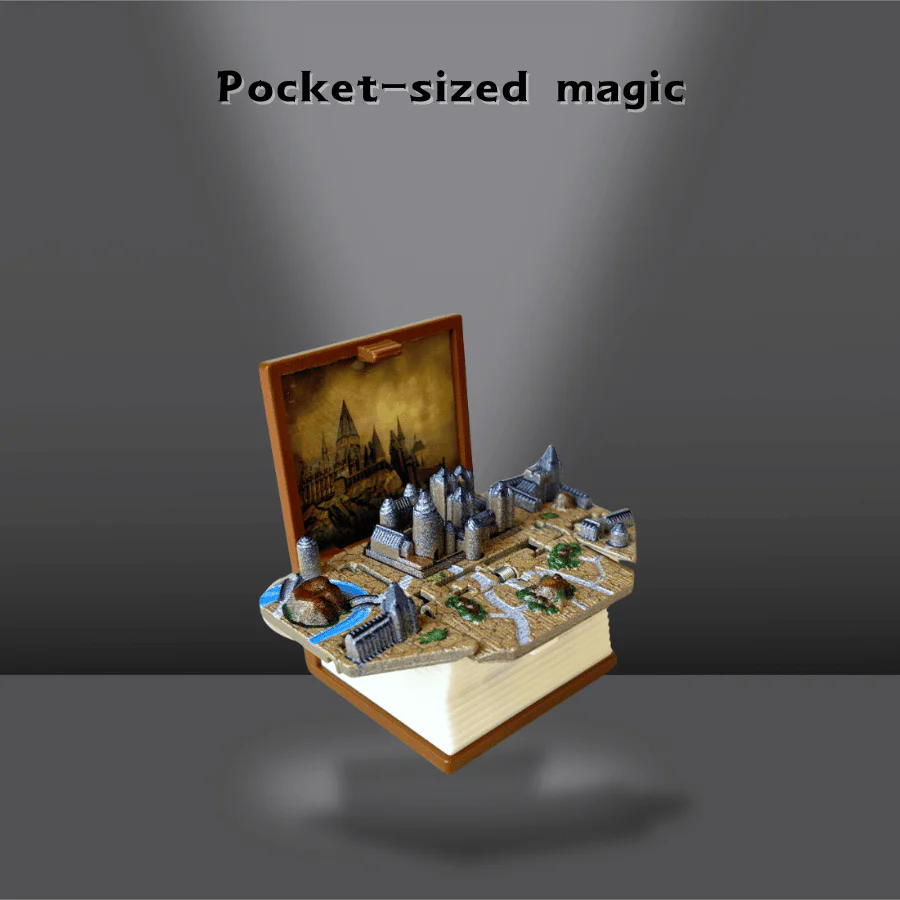 3D Magic Book Harry Potter