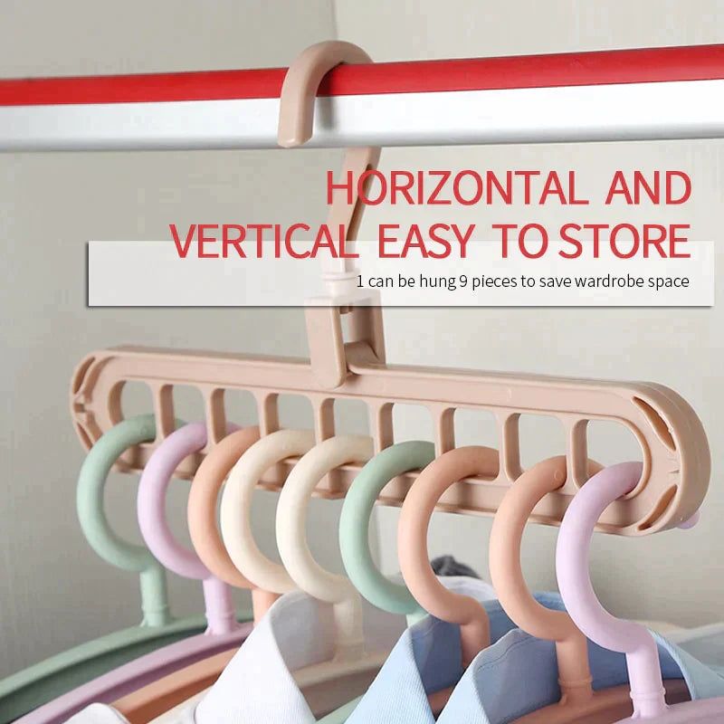 Multi-Port Clothes Hanger